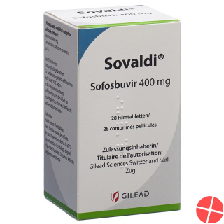Sovaldi Filmtabl 400 mg Fl 28 pcs Sovaldi Filmtabl 400 mg Fl 28 pcs