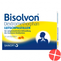 Bisolvon dextromethorphan lozenges 10.5 mg of 20 pcs