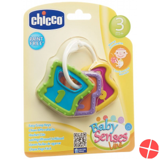 Chicco Easy grip rattle Key 3M +