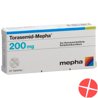 Torasemide Mepha tbl 200 mg of 20 pcs