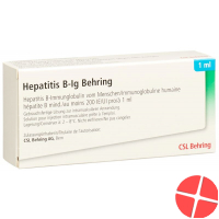 Hepatitis B immunoglobulin 200 IU Behring Fertspr