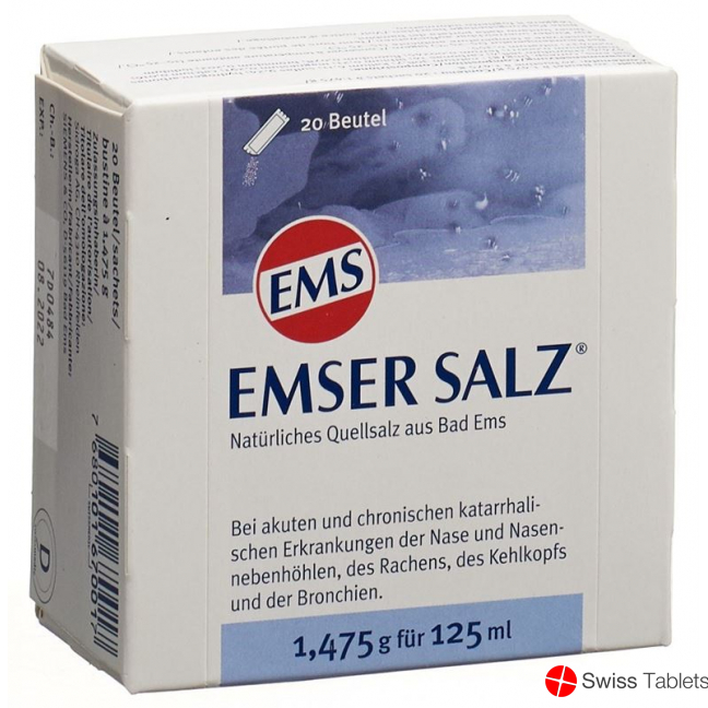 Emser salt PLV 20 Btl 1.475 g