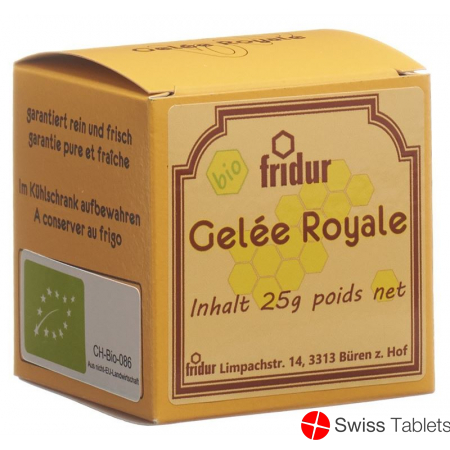 Fridur organic royal jelly-jar 25 g