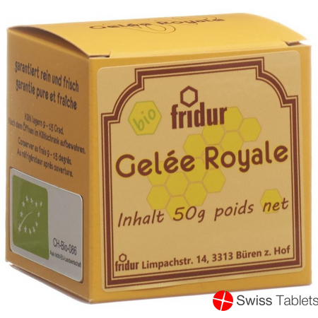 Fridur organic royal jelly-jar 50 g