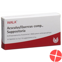 Wala Aesculus/Quercus Comp 2 g 10 suppositories