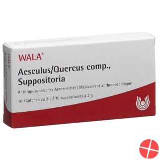 Wala Aesculus/Quercus Comp 2 g 10 suppositories Wala Aesculus/Quercus Comp 2 g 10 suppositories