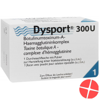 Dysport Trockensubstanz 300 E Durchstechflasche