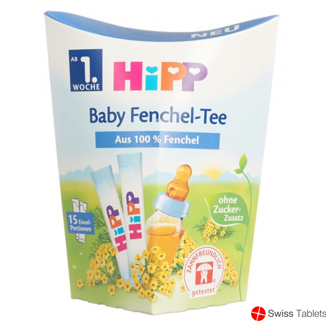 Hipp Baby Fenchel Tee 15 Stick 0.36g buy online