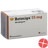 Betmiga Ret tbl 25 mg 90 pcs