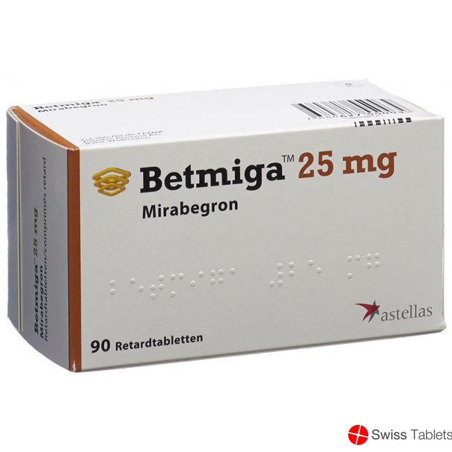 Betmiga Ret tbl 25 mg 90 pcs