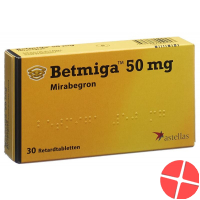 Betmiga Ret tbl 50 mg 30 pcs