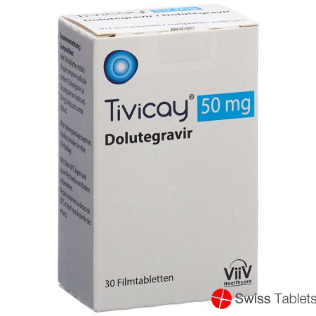 Tivicay Filmtabl 50 mg Fl 30 pcs