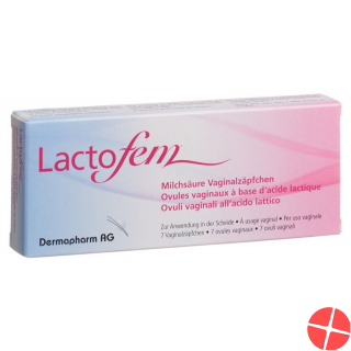 Lactofem lactic acid pessaries 7 pcs