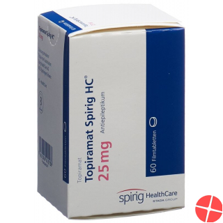 Topiramate Spirig HC Filmtabl 25 mg Ds 60 pcs