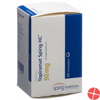 Topiramate Spirig HC Filmtabl 50 mg Ds 60 pcs