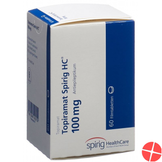 Topiramate Spirig HC Filmtabl 100 mg Ds 60 pcs