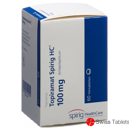 Topiramate Spirig HC Filmtabl 100 mg Ds 60 pcs