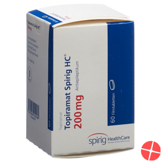 Topiramate Spirig HC Filmtabl 200 mg Ds 60 pcs