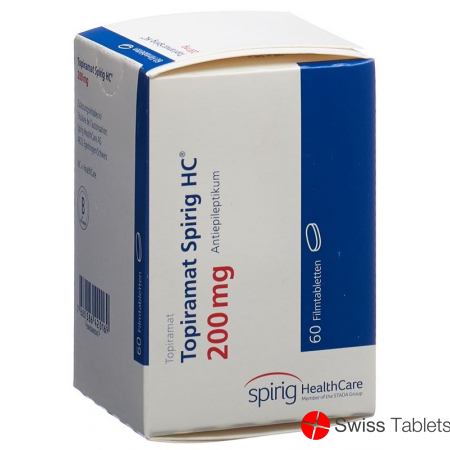 Topiramate Spirig HC Filmtabl 200 mg Ds 60 pcs