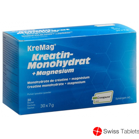 KreMag creatine and magnesium PLV 30 Btl 7 g