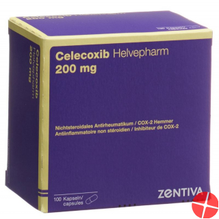 Celecoxib Helvepharm Kaps 200 mg 100 pcs Celecoxib Helvepharm Kaps 200 mg 100 pcs