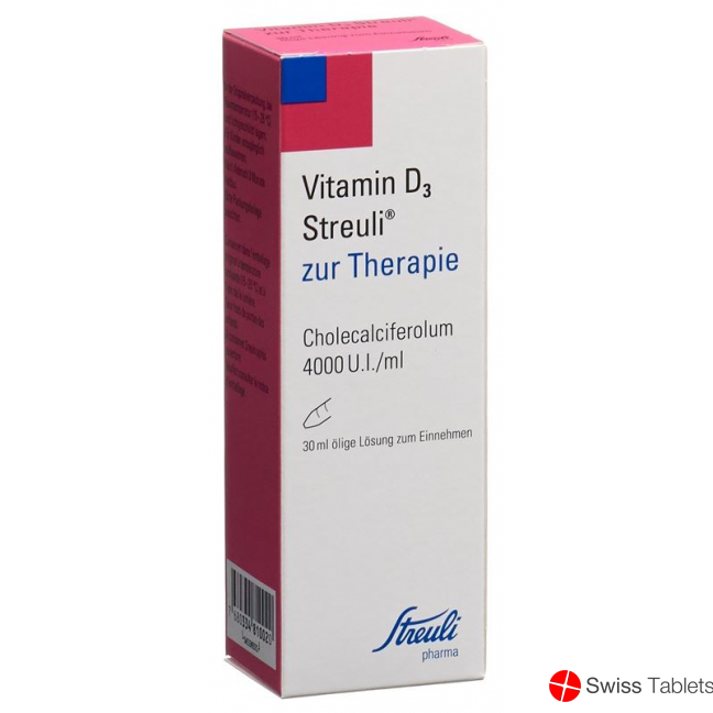 Vitamin D3 Streuli 4000 IU/ml 30 ml solution