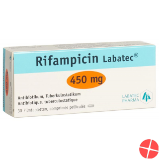 Rifampicin Labatec Filmtabl 450 mg 30 pcs