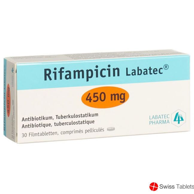 Rifampicin Labatec Filmtabl 450 mg 30 pcs