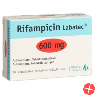 Rifampicin Labatec Filmtabl 600 mg 30 pcs