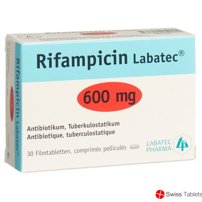 Rifampicin Labatec Filmtabl 600 mg 30 pcs