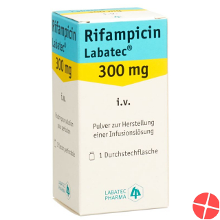 Rifampicin Labatec dry sub 300 mg i.v. pierce