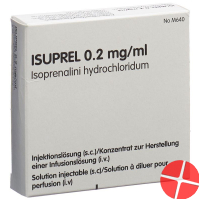 Isuprel Inf Konz 0.2 mg / ml 5 ml Amp 1