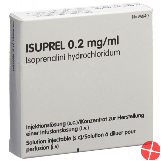 Isuprel Inf Konz 0.2 mg / ml 5 ml Amp 1