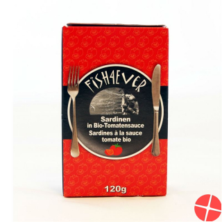 Fish4ever Sardinen In Bio-Tomatensauce Dose 120g