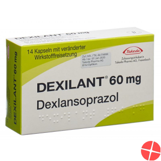 Dexilant Kaps 60 mg 14 pcs