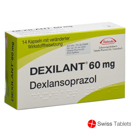Dexilant Kaps 60 mg 14 pcs