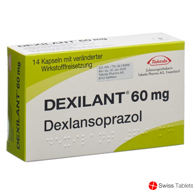 Dexilant Kaps 60 mg 14 pcs