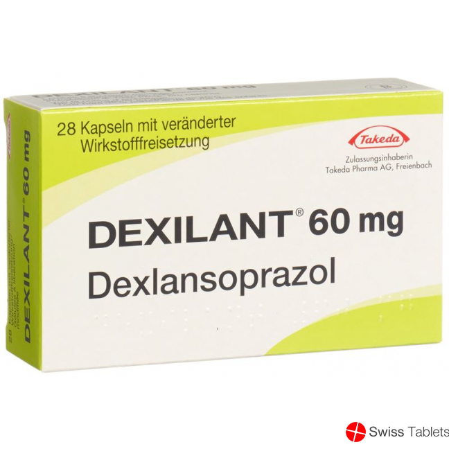 Dexilant Kaps 60 mg 28 pcs