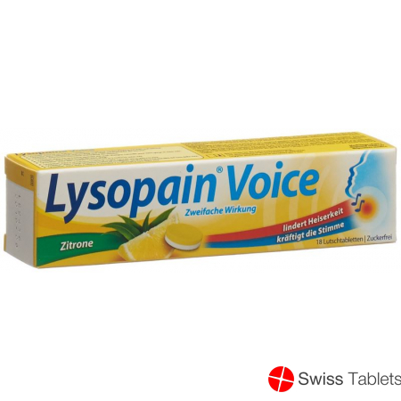 Lysopain Voice lozenges 18 pcs