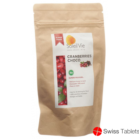Soleil Vie cranberries Choco Organic 110 g buy online