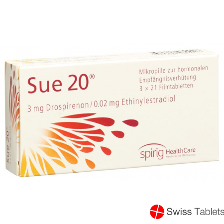 Sue 20 Filmtabl 3 x 21 pcs