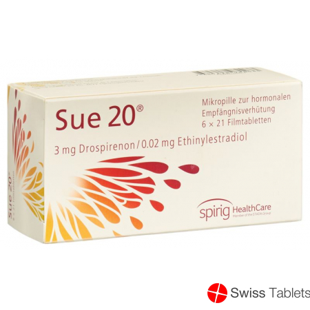 Sue 20 Filmtabl 6 x 21 pcs