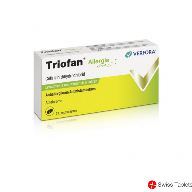 Triofan allergy Lutschtabl 7 pcs