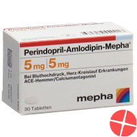 Perindopril amlodipine 5mg tablets Mepha / 5mg Ds 30 pcs