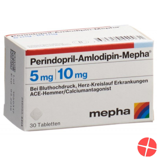 Perindopril amlodipine 5mg tablets Mepha / 10mg Ds 30 pcs