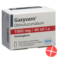 Gazyvaro Inf Konz 1000 mg / 40ml Durchstf