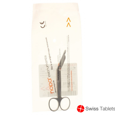 Nopa Lister Bandage Scissors 11cm Angled buy online