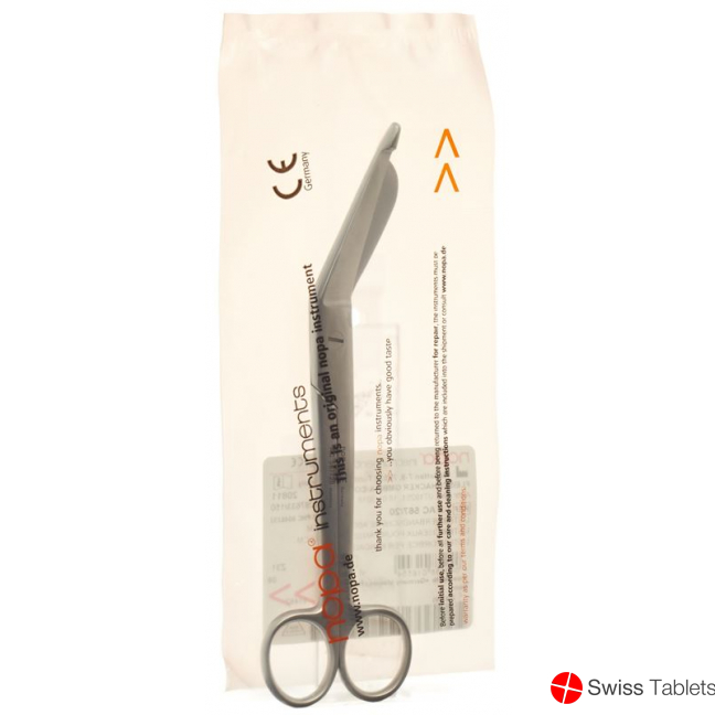 Nopa Lister Bandage Scissors 20cm Angled buy online
