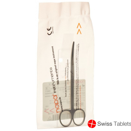 Nopa Metzenbaum scissors curved 14.5cm pc/pc buy online
