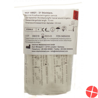 Fh Knopfkanüle Einweg 0.8x70mm Steril 21 Stück